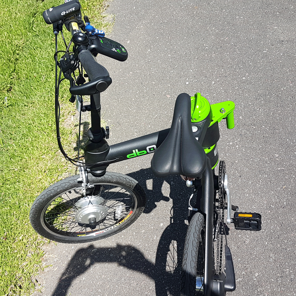 Bicicleta Eléctrica Plegable Usada – Folding DB0 3.0 EZ Pro,<BR><B> Batería NUEVA 24V 8Ah<BR>PRECIO $1.100.000.- o 6 cuotas de $252.000.-</B> - Imagen 11