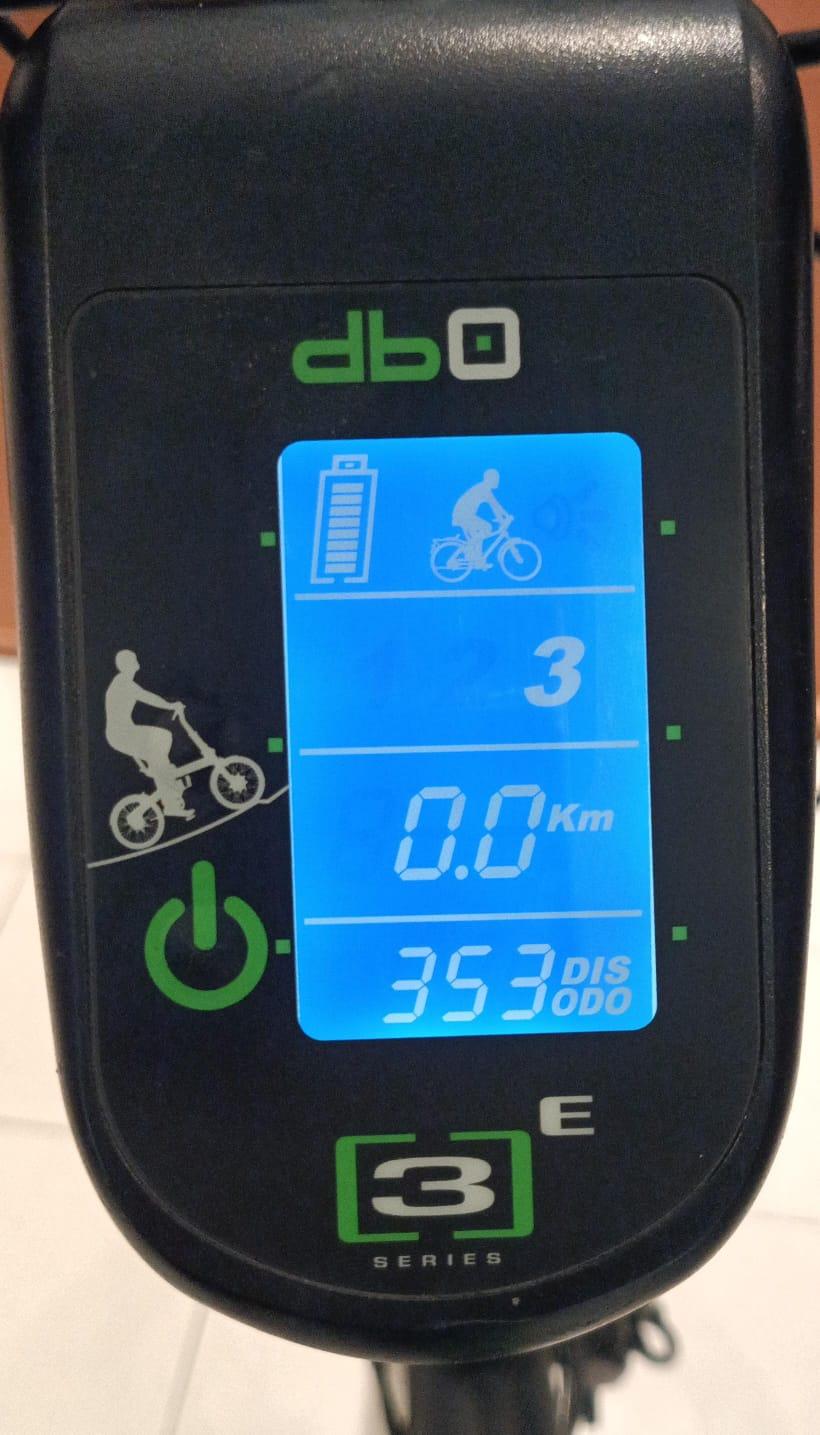 Bicicleta Eléctrica Plegable Usada – Folding DB0 3.0 EZ Pro,<BR><B> Batería NUEVA 24V 8Ah<BR>PRECIO $1.100.000.- o 6 cuotas de $252.000.-</B> - Imagen 3