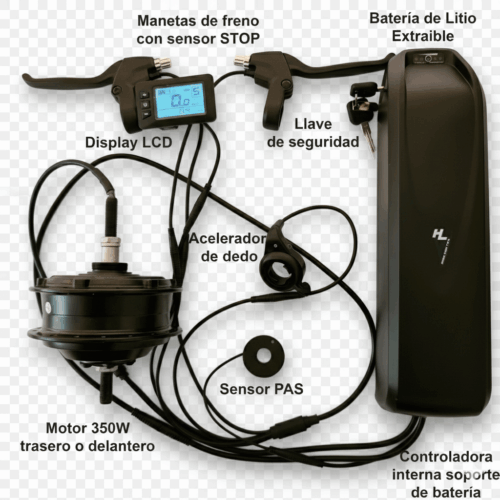 Kit Eléctrico de conversión PRO-INT-LCD COMPLETO