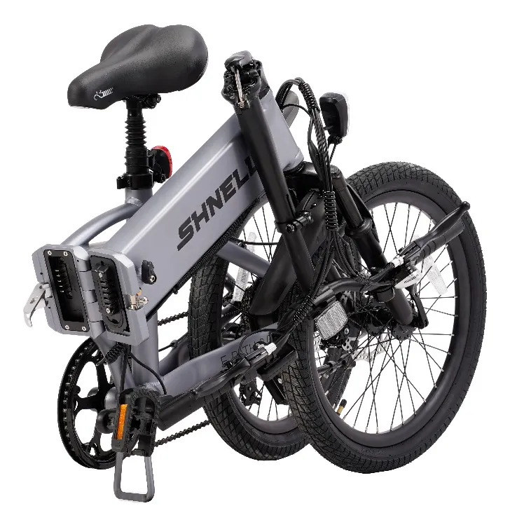 Bicicleta Eléctrica SHNELL E-PATH 2.0 | 250W – 36V 10.5Ah – GPS • Suspensión • Rodado 20" - Imagen 14