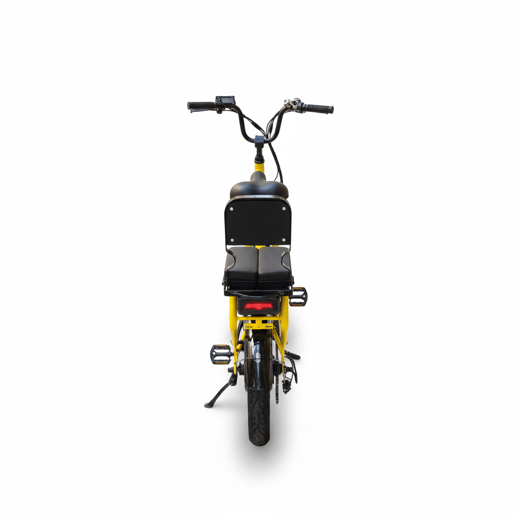 Bicicleta Eléctrica FAST DELIVERY – Motor 350W, Batería 48V 15.6Ah, Rodado 20x3.0 + CASCO de Seguridad - Imagen 3